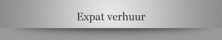 Expat verhuur